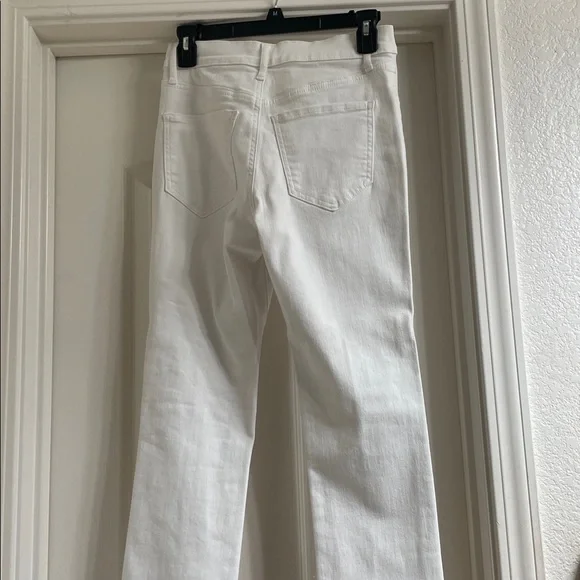 Express Women's Straight Leg Jeans in white size 2 - Picture 6 of 6